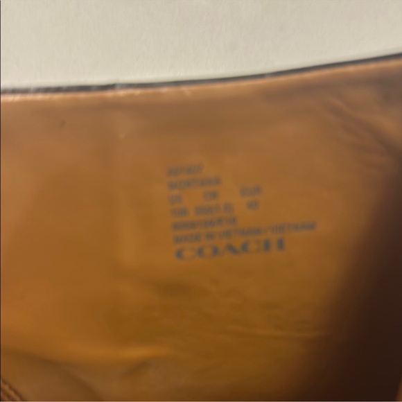 Coach Montana black ankle boot womens size 10 - Picture 6 of 10